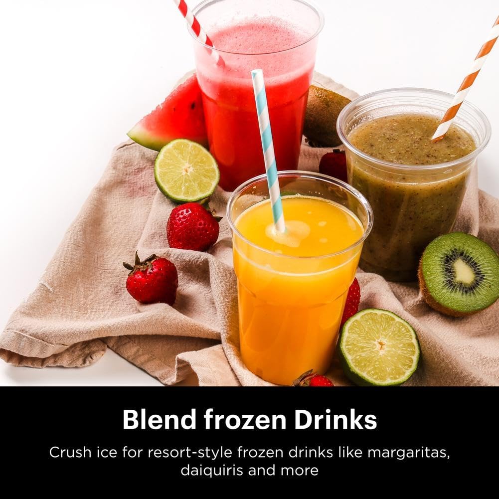 Ninja Blender - Smoothie Maker with Total Crushing™ Technology | Pro 1000W Power, XL 72oz Pitcher, Dishwasher Safe | Black