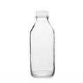 Fox Run Glass Classic Milk Bottle With Lid, 32 oz or 1 Quart Capacity