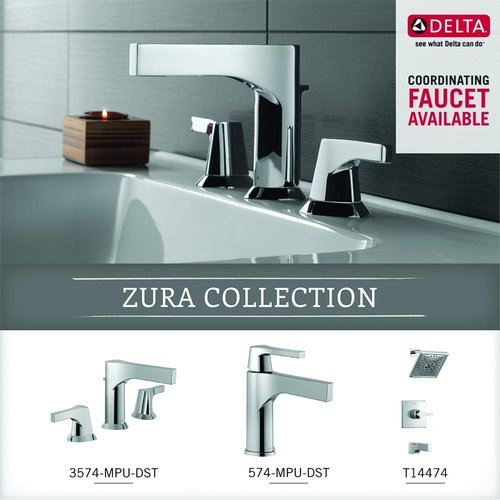 Delta Faucet 774240 Zura -towel Bar, 24 inch, Polished Chrome