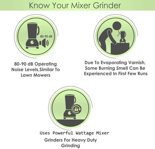 Tabakh Prime Indian Mixer Grinder (Indian Mixie) | 650 Watts | 110-Volts