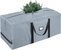 BALEINE Christmas Tree Storage Bag - Heavy Duty 900D Oxford Fabric, Extra Large with Dual Zippers | Grey