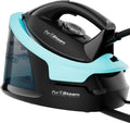 Pursteam Steam Station | Max Ceramic Soleplate Steam Iron - 1500W, 50.7oz Tank, Fast Heat-Up, Auto Shut-Off