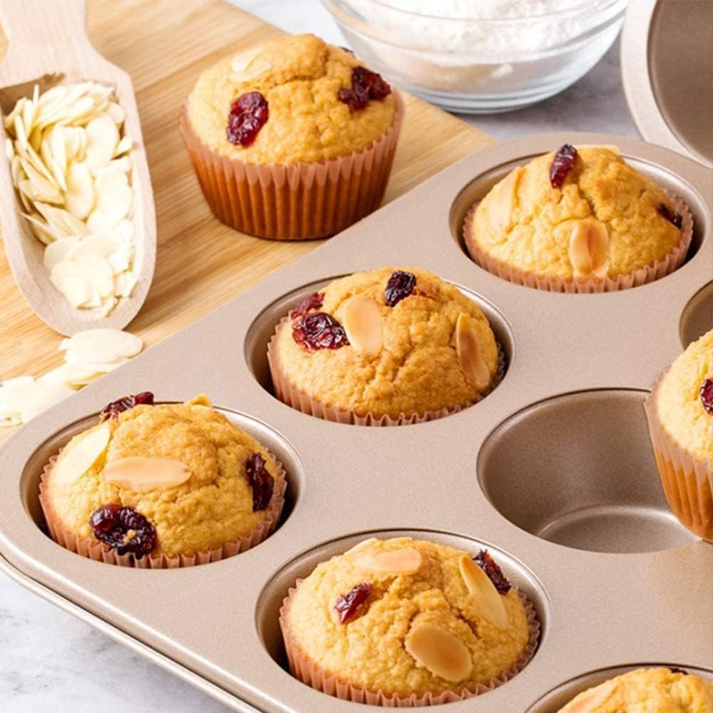 Skiennix 600 Count Natural Cupcake Liners - Food-Grade Greaseproof Baking Cups for Weddings & Birthdays