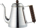 Carita Kalita Coffee Pot, 33.8 fl oz (1,000 ml), IH Compatible, Stainless Steel, Made in Japan, SSW Kettle 1000#52274 Drip Pot, Kettle, Coffee Maker, Yakan, Server, Barley Tea, White Water, Retro,