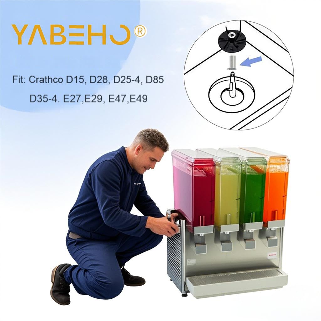 (3 Pack) 3220 Stainless Steel Bearing Sleeve Compatible with Crathco Parts,Replace Crathco 3220 Bearing Sleeve