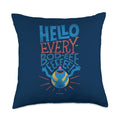 Sesame Street Grover Hello Everybody Throw Pillow
