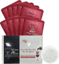 10 Pcs Wine Filters Set, Advanced Wine Purifier, Wine Filters for histamines and sulfite- Replacement Wine Sulfite Remove Set Gifts for Wine Lovers