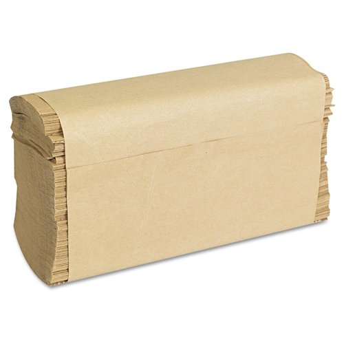GEN 1508 Folded Paper Towels, Multifold, 9 x 9 9/20, Natural, 250 Towels per Pack (Case of 16 Packs)