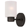Westinghouse 6354000 Sylvestre One Light Wall Fixture, Oil Rubbed Bronze