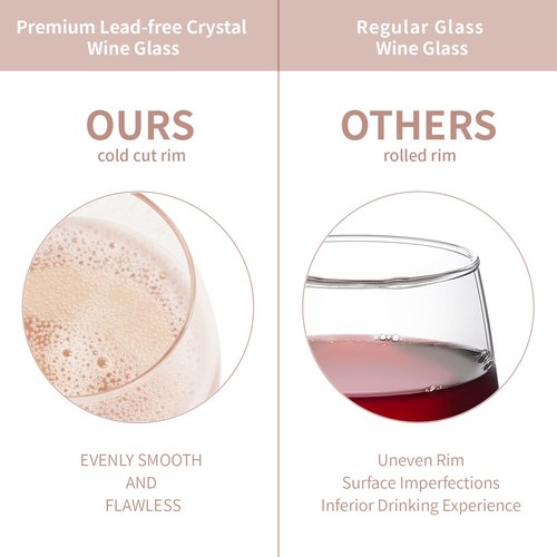 LITTLEBIGGER Friendship Gifts for Women – Christmas Wine Glasses – 15 oz Scratch-Resistant Wine Glass, Birthday Gifts for Women, Mom, Sisters, Friends, Gifts for Christians
