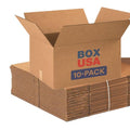 BOX USA Large Moving Boxes - 10-Pack Corrugated Cardboard for Shipping & Storage | 23"L x 17"W x 12"H