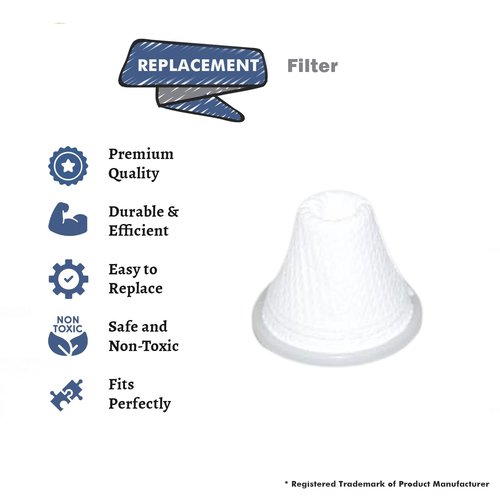 Replacement Part For Dirt Devil AD40105 Vacuum Cleaner Quick Flip Hand Filter 2Pk Compatible With BD30010PLFDI