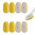 8 Packs Dish Wand Sponge Refills Compatible with Scrub Daddy - Replacement Heads, Dish Scrubber Brush for Cleaning Stuck-on Food, Sponge Replacement Heads for Kitchen Cleaning, (Only Refills)