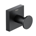 Kraus Ventus Bathroom Robe and Towel Hook, Matte Black Finish, KEA-17701MB