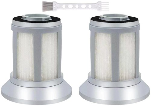 Katerelis 2 Pack 2156A Replacement Filter Compatible with BISSELL Zing Lightweight,2156, 2156A, 2156E, 1665, 16652, 1665W Bagless Canister Vacuum,for Bissell Canister Vacuum Filter Part Number 1613056