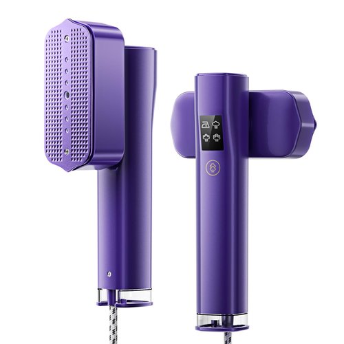 Steamer for Clothes,Portable 2 in 1 Handheld Clothing Steamer for Garment,1200W Efficient Rotatable Steam & Iron for Travel
