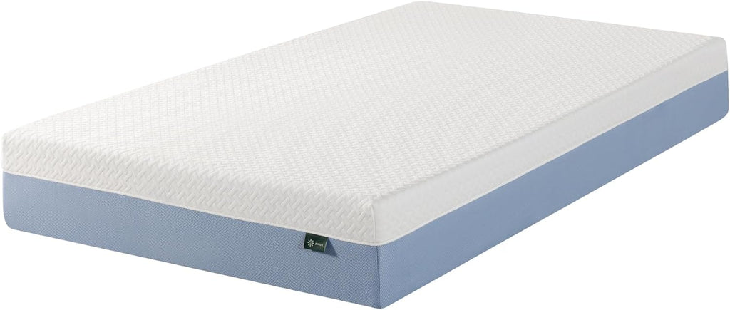 Zinus 10 Inch Twin Memory Foam Mattress - Cooling Comfort, Medium Feel, Fiberglass Free, Safe Materials