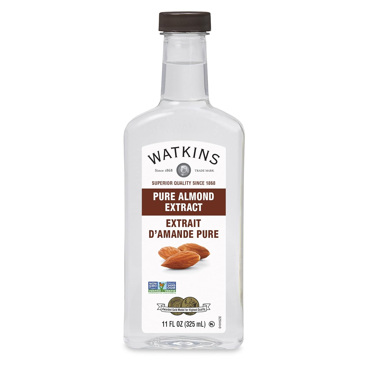 Watkins Pure Almond Extract - 11 oz Bottle for Baking & Flavoring | Natural Ingredients