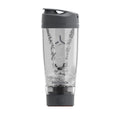 Promixx PRO Shaker Bottle New Edition – Rechargeable, Powerful for Smooth Protein Shakes – includes Supplement Storage, BPA Free, 20oz Cup, Graphite Gray