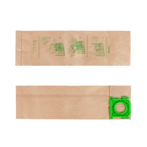 10 Pack Vacuum Bags Compatible with Windsor Sensor G & C Series G1 C2 C3 X12 X15 Versamatic Plus Sebo uprights replacement for 5300REP