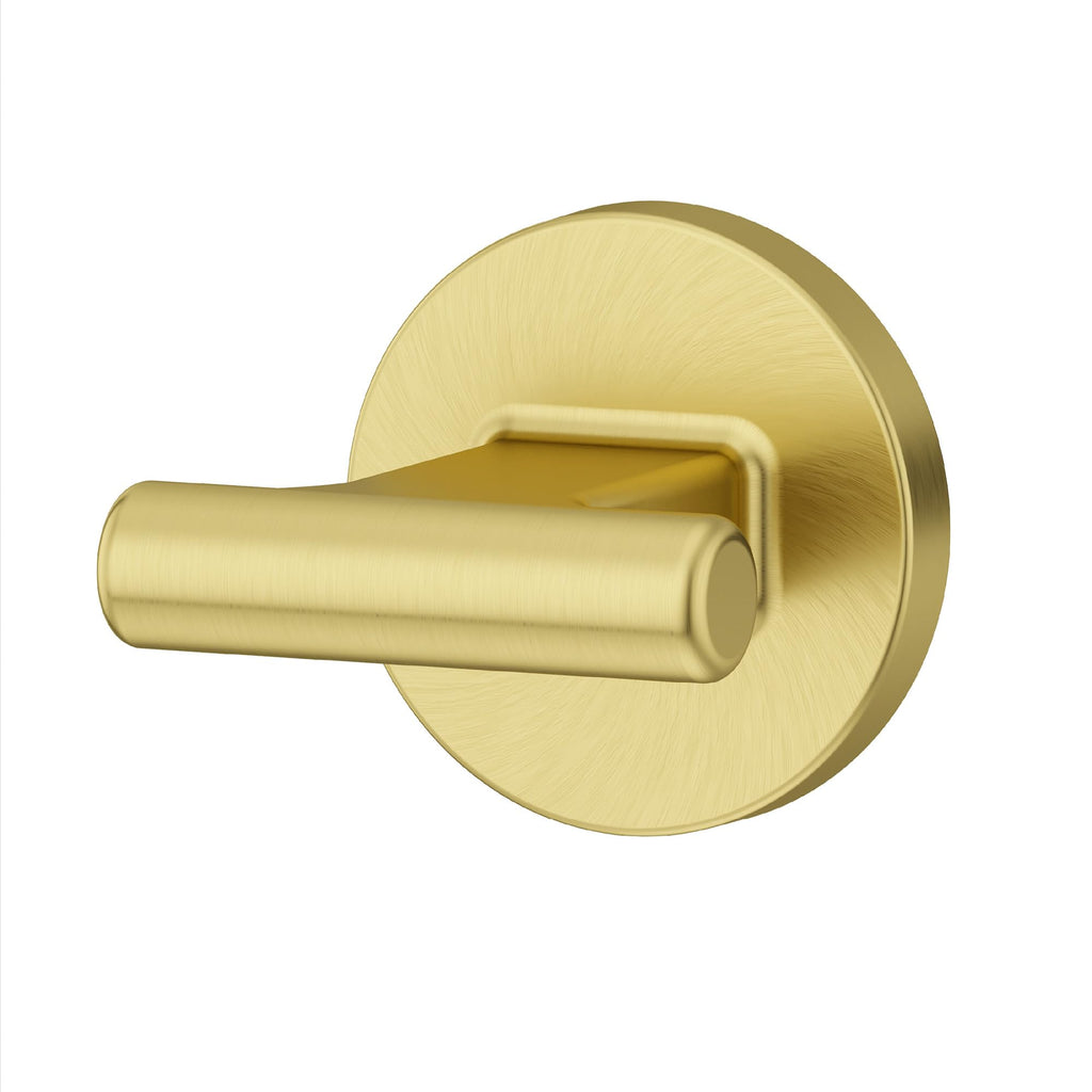 Pfister Capistrano Towel Hook, Bathroom Towel & Robe Hook, Wall-Mounted, Screw-in, Brushed Gold Finish