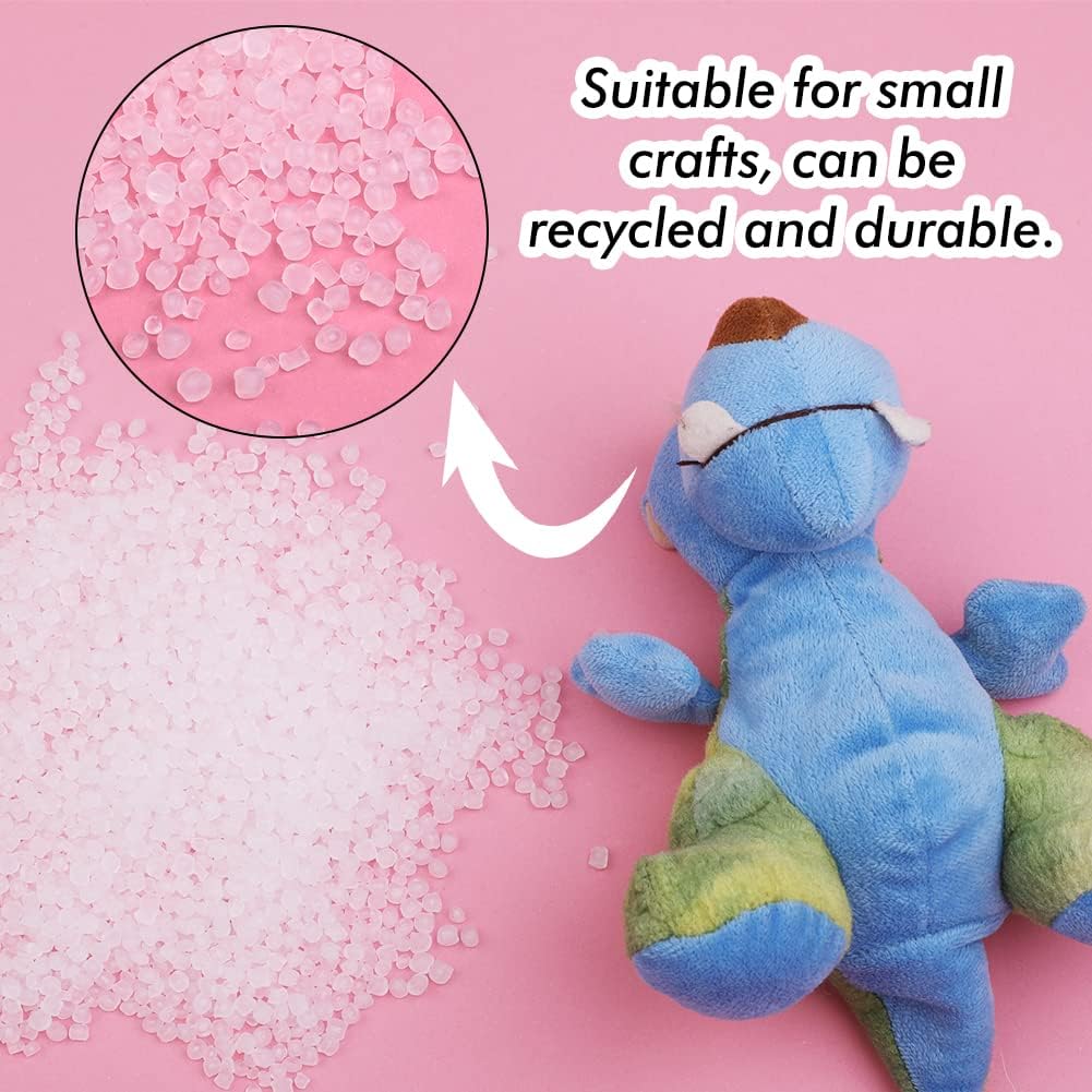 Stuffing Beads - 3.5oz Weighted Pellets for Stuffed Animals & Crafts | Heavy Rubber Filler - 100g