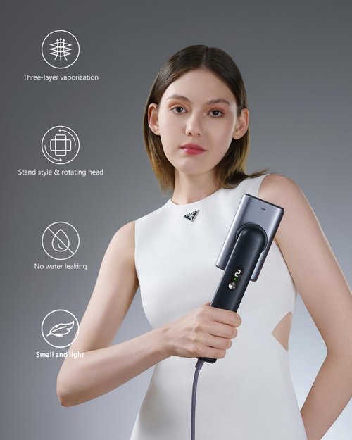 G9 Pro Handheld Clothes Steamer - Lightweight & Compact Design, Dual Steam Modes, Global Voltage (100-240V)