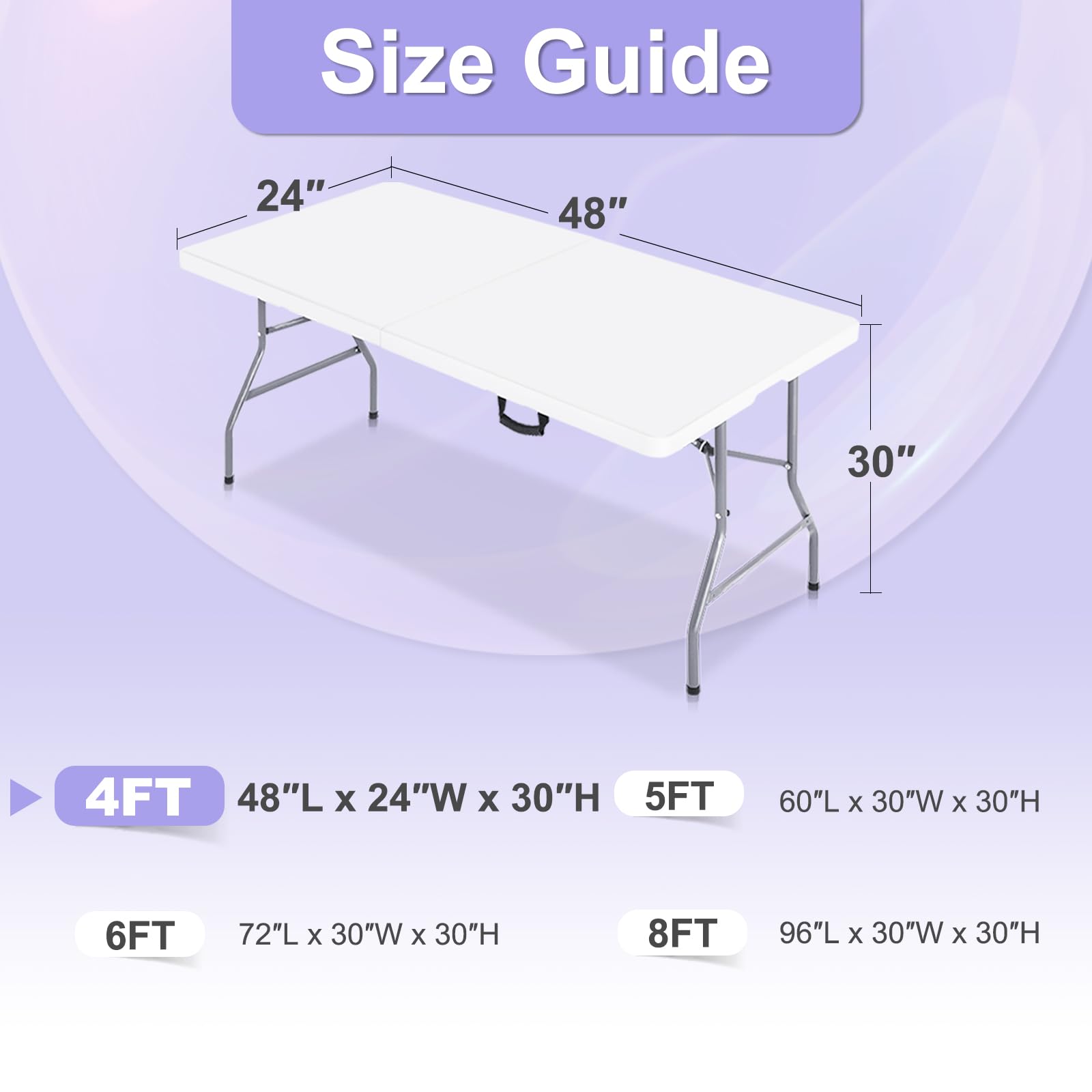 ABCCANOPY 2 Pack 4 FT Red Spandex Table Cover Stretch Fitted Wrinkle Resistant Tablecloth Reuse for Rectangular Folding Table Patry Event Wedding Banquet Protector