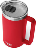 YETI Rambler 34 oz Pitcher, Vacuum Insulated, Stainless Steel with MagSlider Lid, Rescue Red