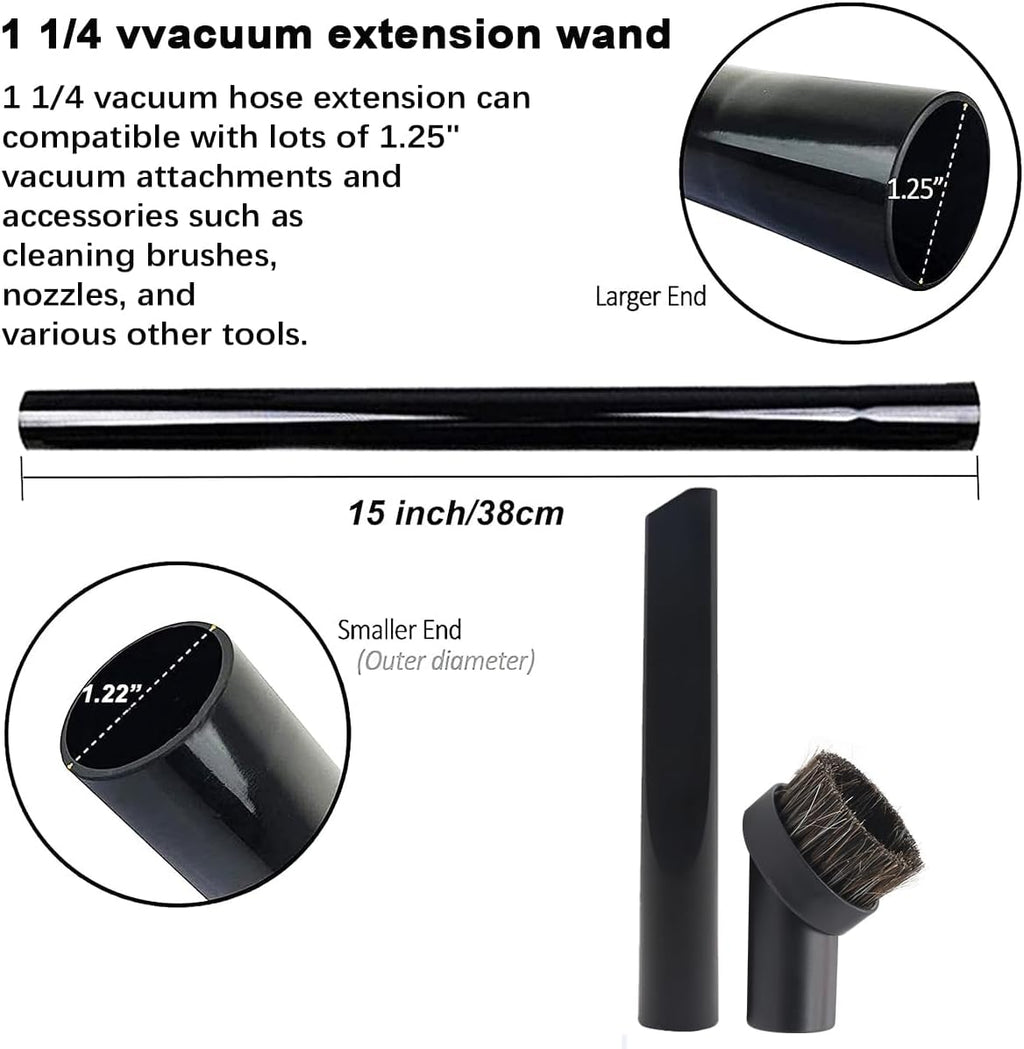 Shark Vacuum Attachments & Brushes Set - 10 Pcs for Navigator & Rotator Series | 1 1/4" (32mm) Accessories
