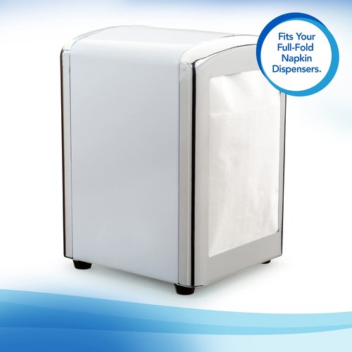 Scott Professional Dinner Paper Napkins (98740), Disposable, White, 1/8 Fold, 1-Ply, 12 x 13 (Unfolded), 24 Packs of 250 Dinner Napkins (6,000 / Case)