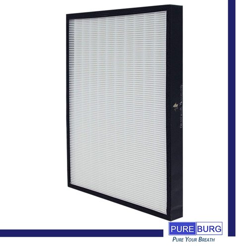 PUREBURG Replacement Filter Compatible with Rabbitair BioGS BioGP SPA-421A SPA-582A Air Purifiers, H13 HEPA Air Clean dust PM2.5 Odor smoke VOCs