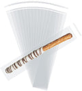 Morepack Self-Sealing Cellophane Bags - 2x10 Inches | 100 Clear Resealable Bags for Candy & Treats