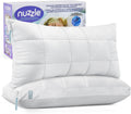 Regine Switzerland Queen Size Cooling Pillows Set of 2 - Adjustable Soft Firm Luxury for All Sleep Positions