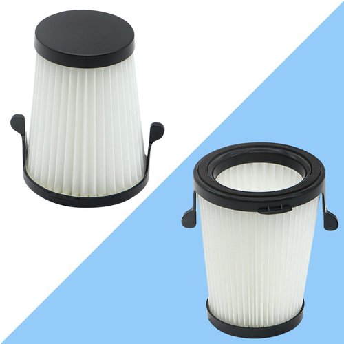 Aolleteau 4 Pack HEPA Vacuum Filters Compatible with Milwaukee M12 Compact Vacuum 0850-20, Compare to part# 49-90-1950, Including 4 Pack HEPA Filters & 1 Pack Brush