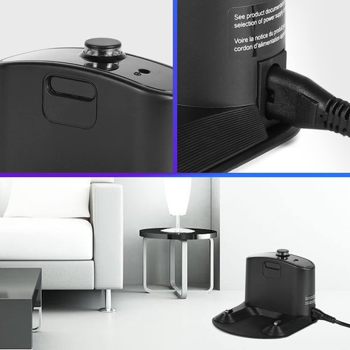 Roomba Charger Dock, Roomba Charging Base, Replacement Roomba Docking Station for Roomba e5 e6 i1 i3 i4 i6 i7 i8 500 600 700 800 900 Series -Charger ADF-N1 17170 17064, 4452369
