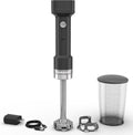 KitchenAid Go Cordless Hand Blender - Includes Battery, Sleek Black Matte Finish, Model KHBRV71