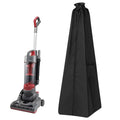 MUTUSHI Upright Vacuum Cleaner Storage Bag Household Sweeper Cleaner Protective Dust Bag Stand Vacuum Cleaner Pouch 15" L x 15" W x 48.5" H Black Only Cover