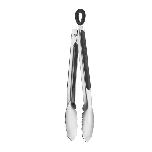 Cuisinart 2pc Tong Set - 7" & 9" Stainless Steel Kitchen Tongs with Locking Mechanism & Grip Handle, Dishwasher-Safe