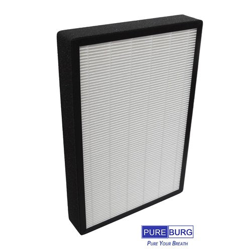 PUREBURG Replacement Filter Compatible with BreathePlus Pro Smart Air Purifier,H13 True HEPA + Activated Carbon 2-in-1 Air Clean Dust VOCs