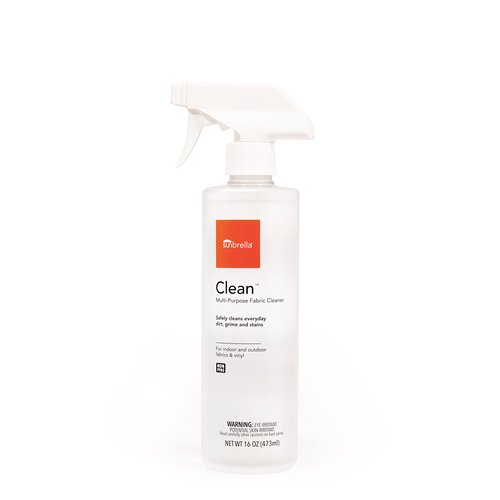 Sunbrella Clean Multi-Purpose Fabric Cleaner | All-in-One Solution for Water-Safe Fabrics and Vinyl | Upholstery Cleaner, Removes Stains & Spills | Non-PFAS | 16 fl oz