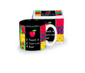 "2 Teach is 2 Touch Lives" Teachers Coffee Mug Inexpensive Gift Item
