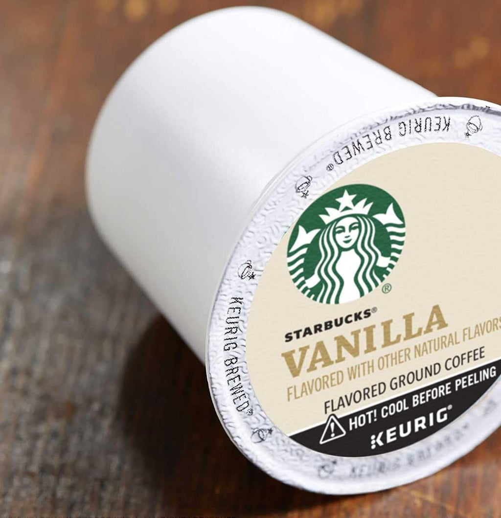 Starbucks Vanilla Coffee K-Cup Pods - Light Roast, 120 Count | Genuine Keurig Pods