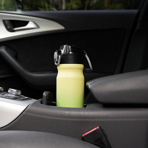 BJPKPK 18oz Insulated Water Bottle - BPA-Free Stainless Steel Thermal Flask | Leak-Proof Cherry Blossom Design