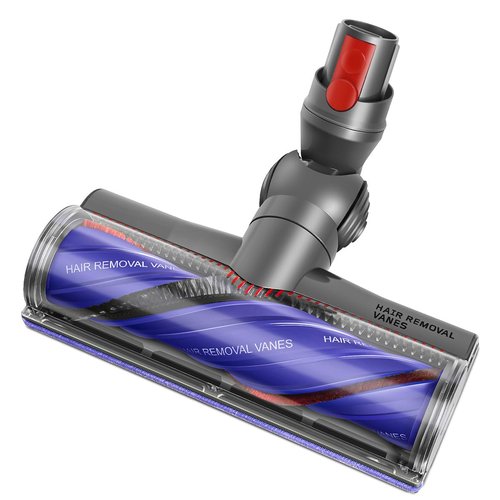 FUNTECK Motorbar Cleaner Head for Dyson V12 (Not for SV12) Detect Slim & V9 Motorbar, Anti-Tangle Vacuum Brush Attachment, Ideal for Carpets Rugs and Smooth Hard Floors