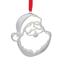 Nambé Jolly St. Nick Ornament – Silver and Gold-Plated Holiday Decoration for Christmas Tree, Festive Indoor Seasonal Accent, Elegant Holiday Mantel Display, and Thoughtful Gift for Home Décor