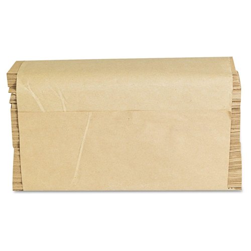 GEN 1508 Folded Paper Towels, Multifold, 9 x 9 9/20, Natural, 250 Towels per Pack (Case of 16 Packs)