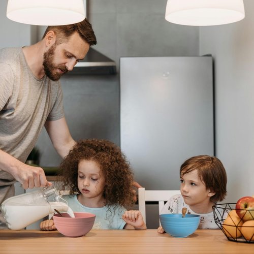 falichchch 5 Pack Unbreakable Wheat Straw Bowls with Lid, 26 OZ Cereal Bowls for Kitchen, Dishwasher Safe Soup and Salad Bowls, Reusable microwave bowl for Ice Cream,Snack and Fruits