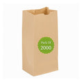 Perfect Stix 4lb Brown Paper Bags-Lunch Bags, Craft Bags, Grocery Bags- Pack of 2000ct