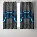 NTBED Game Console Blackout Curtains - Darkening Drapes for Kids' Bedroom | 2 Panels, 42"x63", Blue